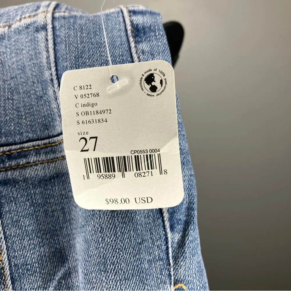 NWT FREE PEOPLE We the Free Jayde Flare Jeans Light Wash 27 - Picture 3 of 5